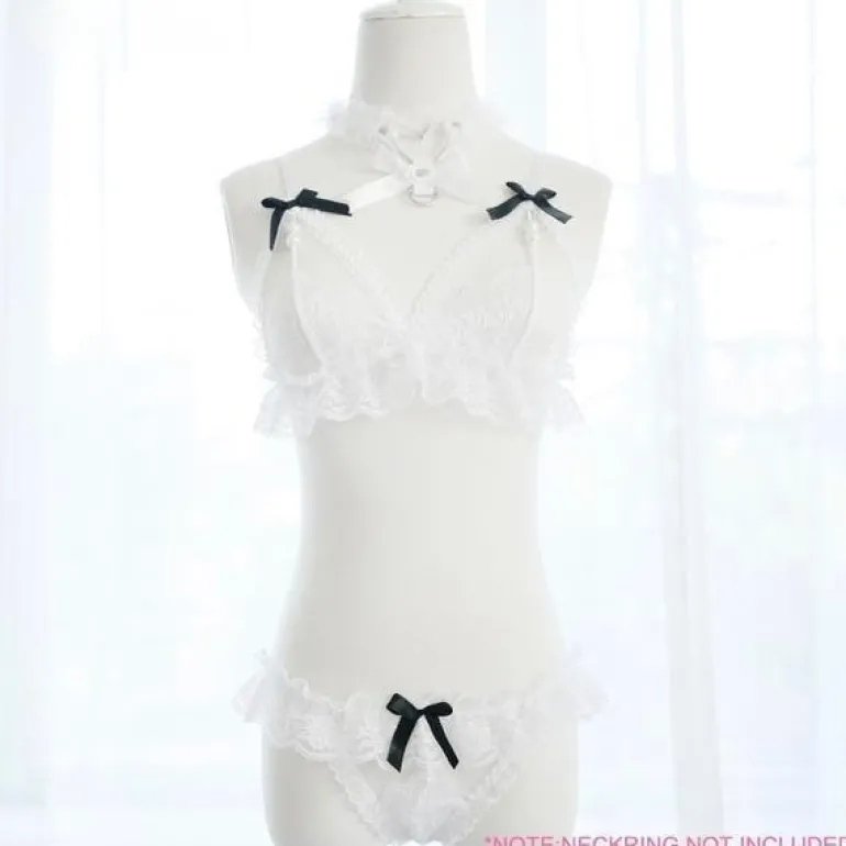 Lace Harness Lingerie Set