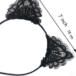 Lace Kitten Ears