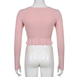 Lace Knit Princess Sweater