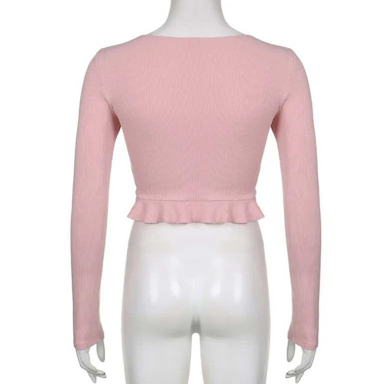 Lace Knit Princess Sweater