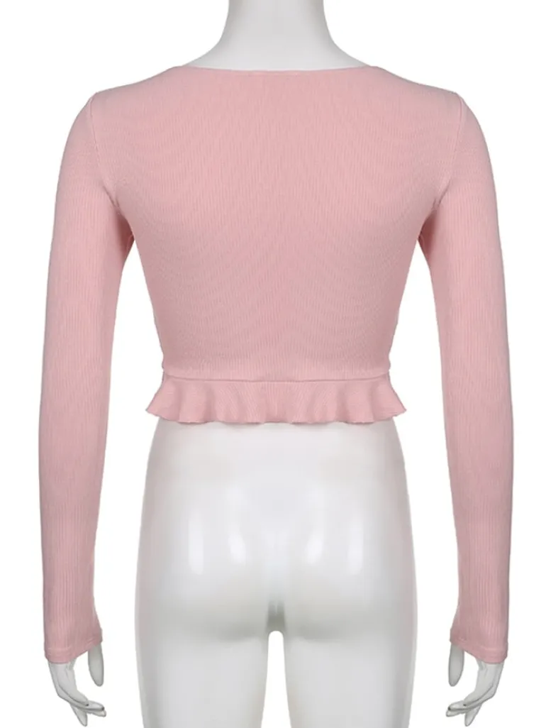 Lace Knit Princess Sweater