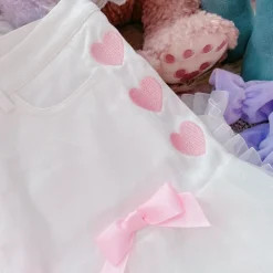 Lace Ribbon Lolita Skirt