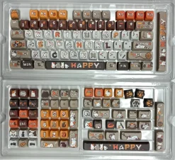 Lavender Penguin Full Key Cap Set