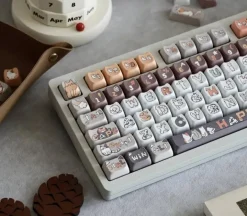 Lavender Penguin Full Key Cap Set