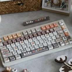 Lavender Penguin Full Key Cap Set
