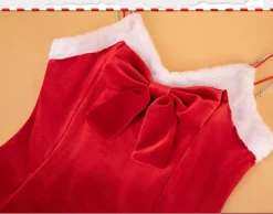 Layered Santa Ribbon Dress