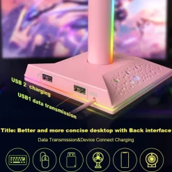 LED Headset Stand & Display