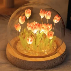 LED Tulip Nightlight Globe