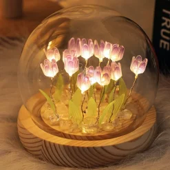 LED Tulip Nightlight Globe