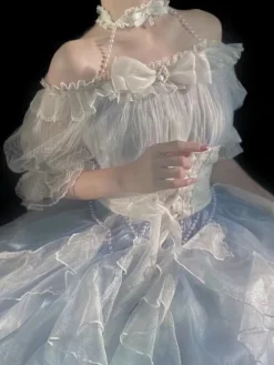 Light Blue Fairy Princess Dress