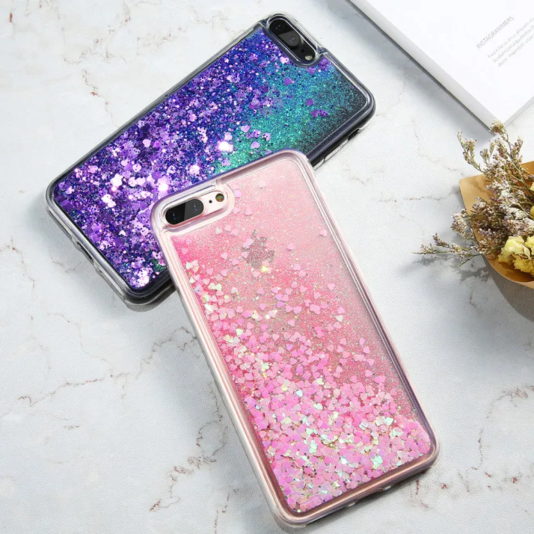 Liquid Glitter Phone Cases