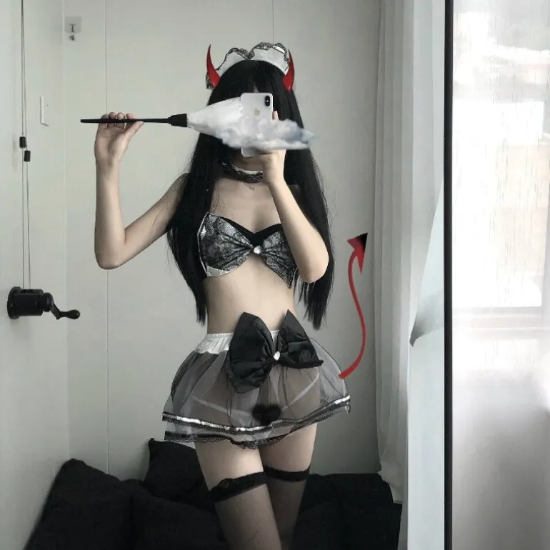 Little Bow Lingerie Set