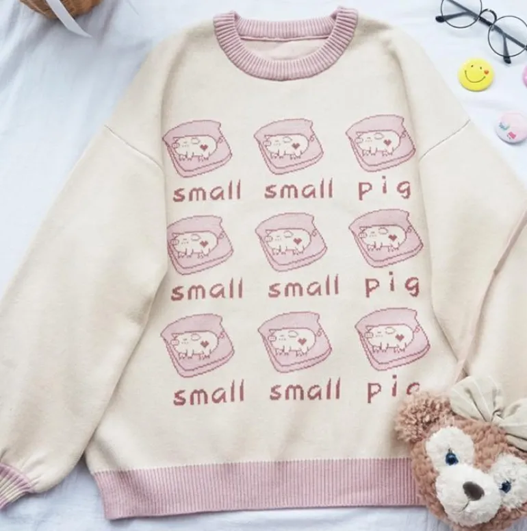 Little Piggy Crewneck
