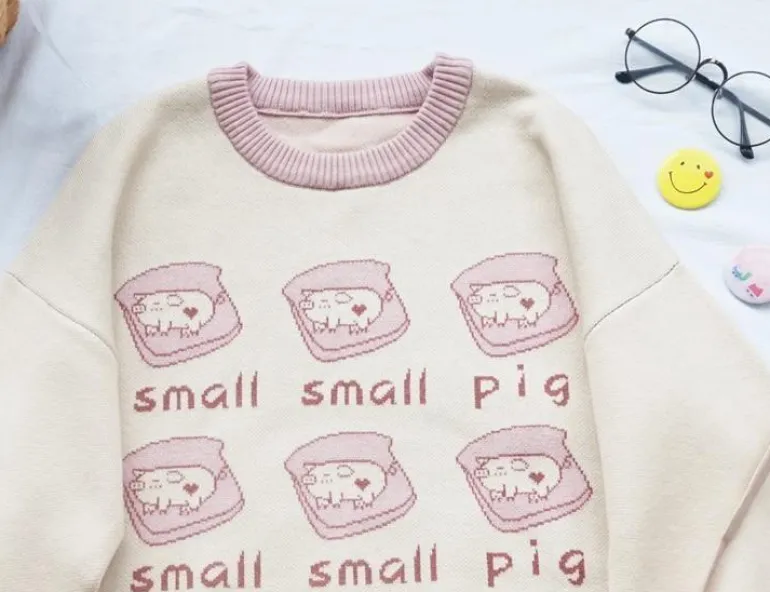 Little Piggy Crewneck