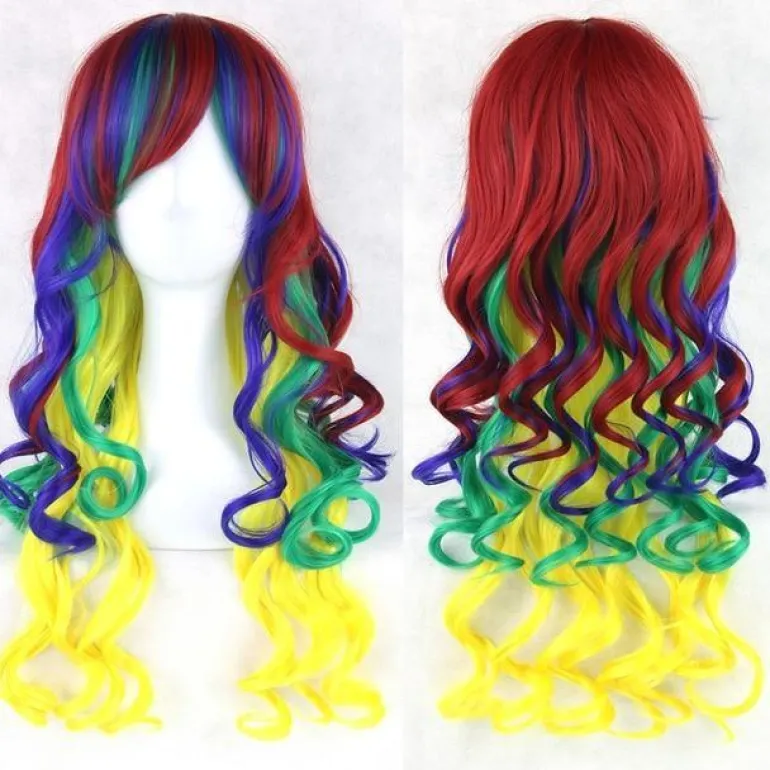 Long Cotton Candy Wig