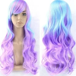 Long Cotton Candy Wig