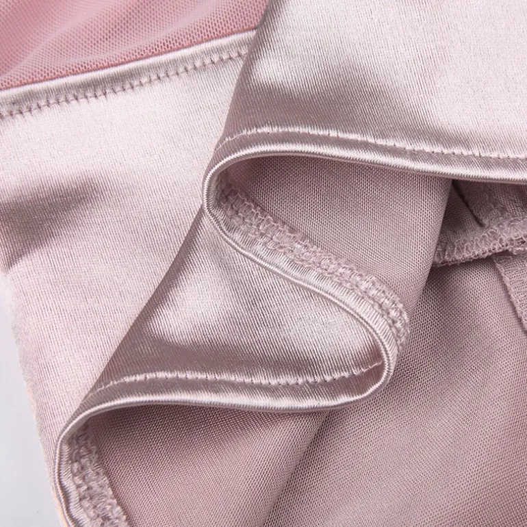 Long Sleeve Satin Bustier