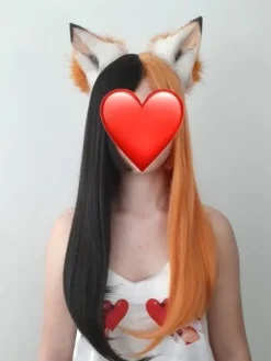 Long Split Halloween Cosplay Wig