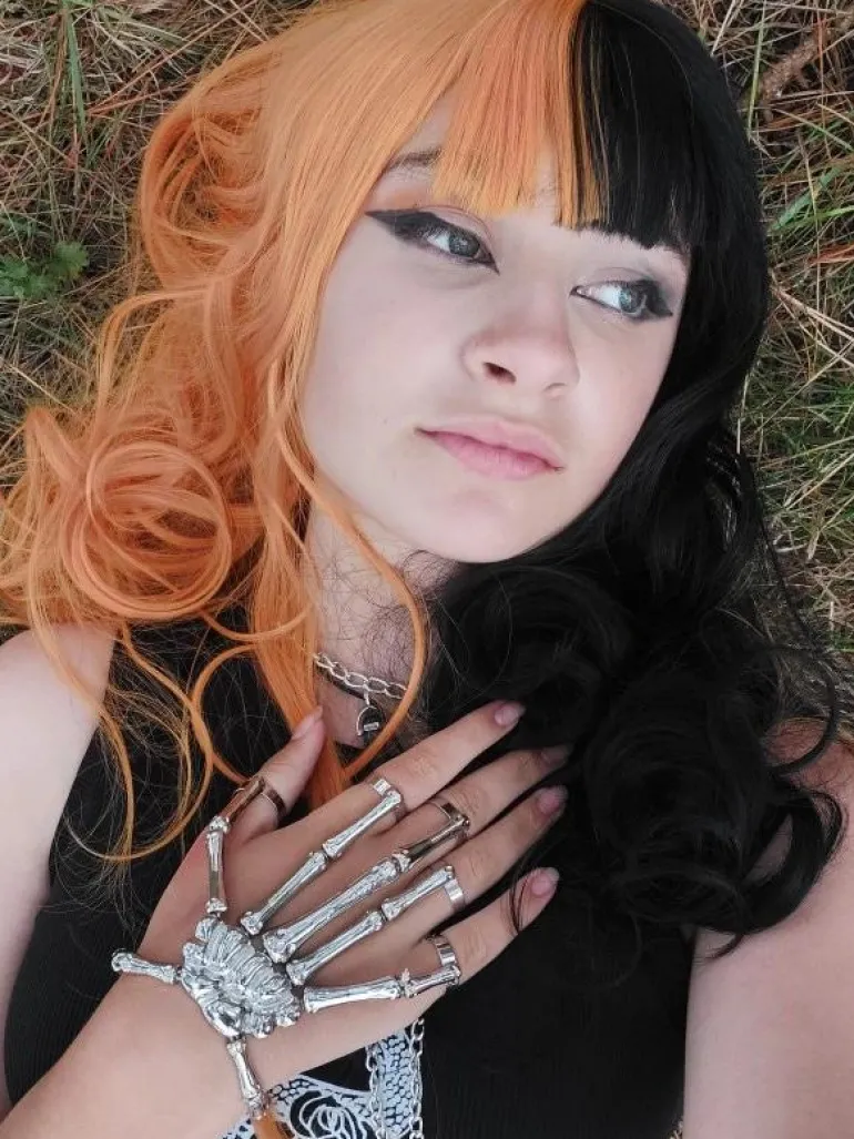 Long Split Halloween Cosplay Wig