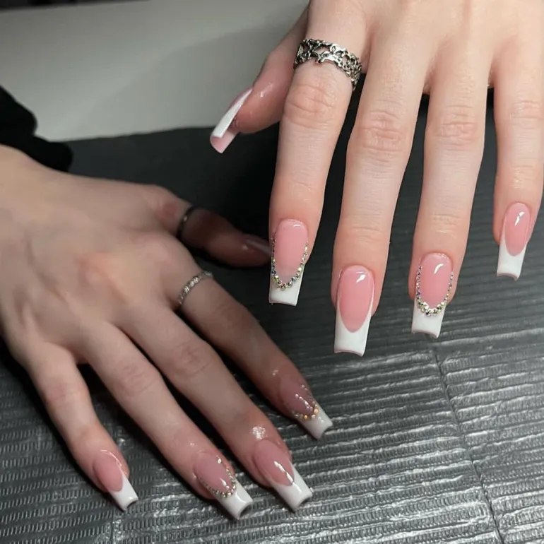Long Square Press On Nails