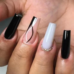 Long Square Press On Nails