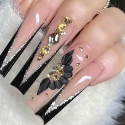Long Square Press On Nails