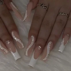 Long Square Press On Nails