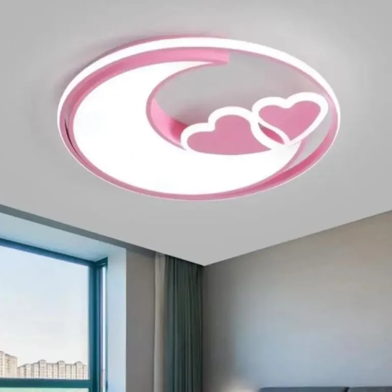 Lovecore Moon Ceiling Light