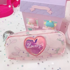 Lovely Pink Cosmetic Bag