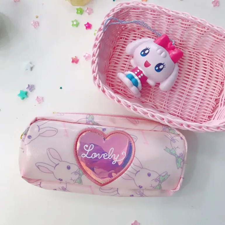 Lovely Pink Cosmetic Bag