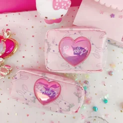 Lovely Pink Cosmetic Bag