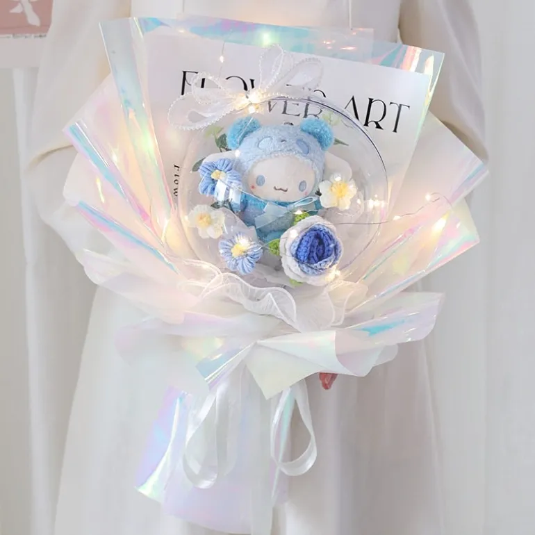 Luxury Floral Kawaii Plush Bouquets