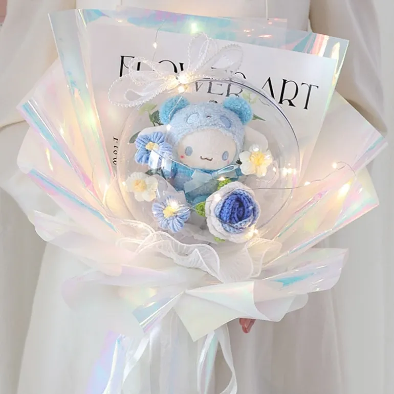 Luxury Floral Kawaii Plush Bouquets