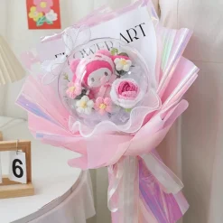 Luxury Floral Kawaii Plush Bouquets