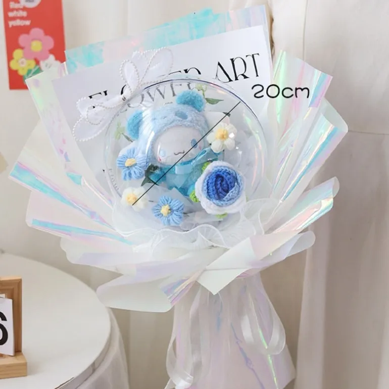 Luxury Floral Kawaii Plush Bouquets