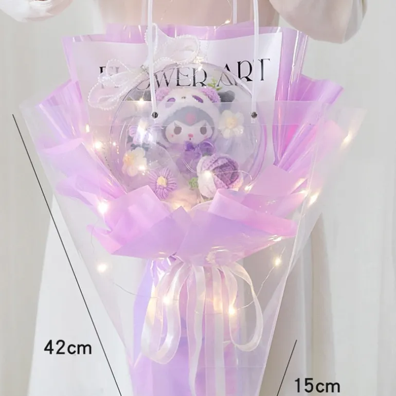 Luxury Floral Kawaii Plush Bouquets
