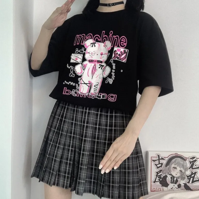 Machine Bear Menhera Tee