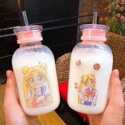 Magical Girl Glass Bottles