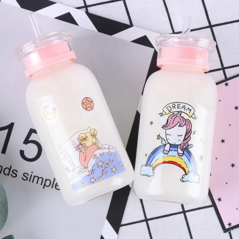 Magical Girl Glass Bottles