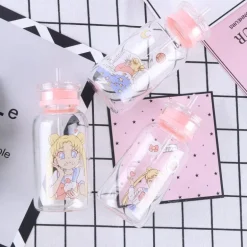 Magical Girl Glass Bottles