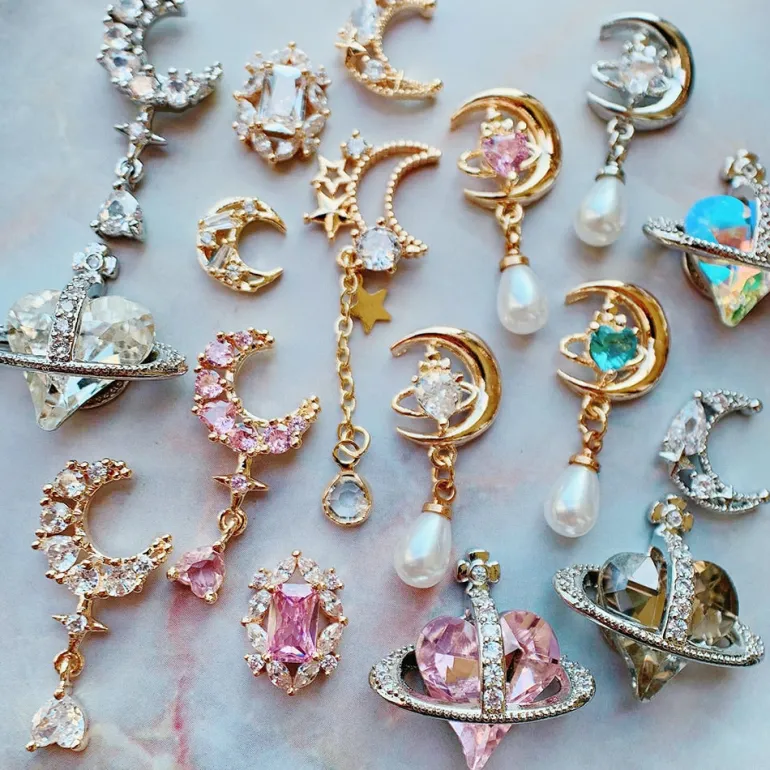 Magical Girl Nail Charms