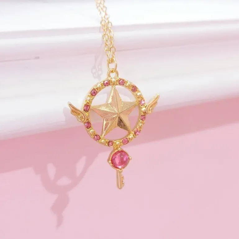 Magical Girl Wand Necklaces