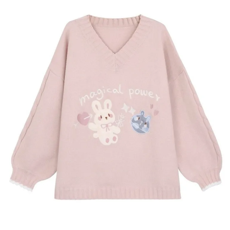 Magical Power Bunny Crewneck
