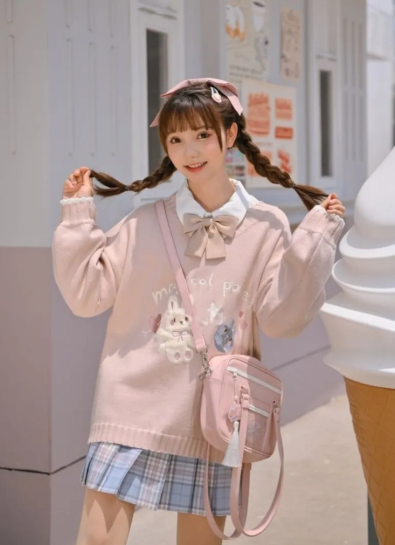 Magical Power Bunny Crewneck