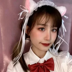Maid Cafe Neko Ear Headband