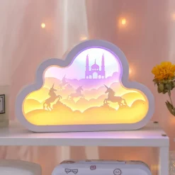 Majestic Cloud Unicorn Night Light