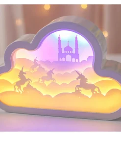 Majestic Cloud Unicorn Night Light