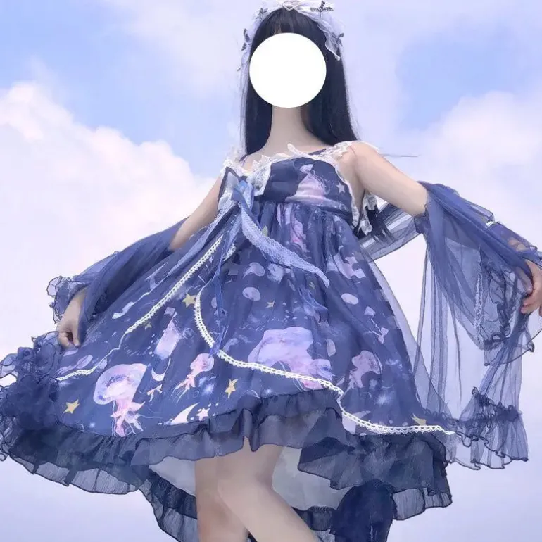 Majestic Jellyfish Dress
