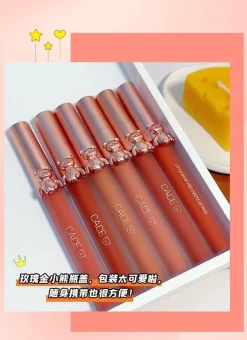 Matte Velvet Bear Liquid Lipstick