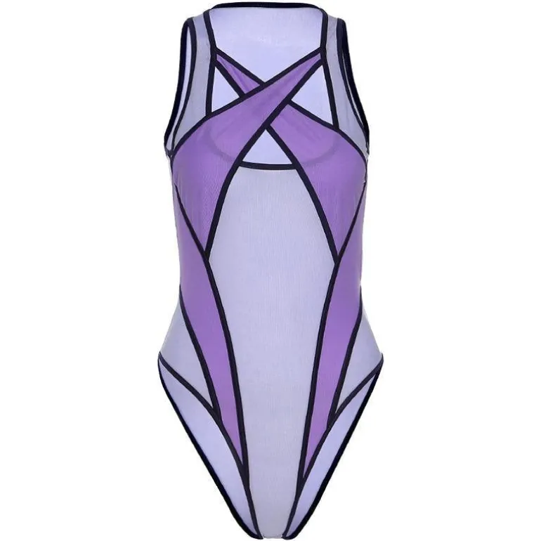 Mesh Criss Cross Monokini